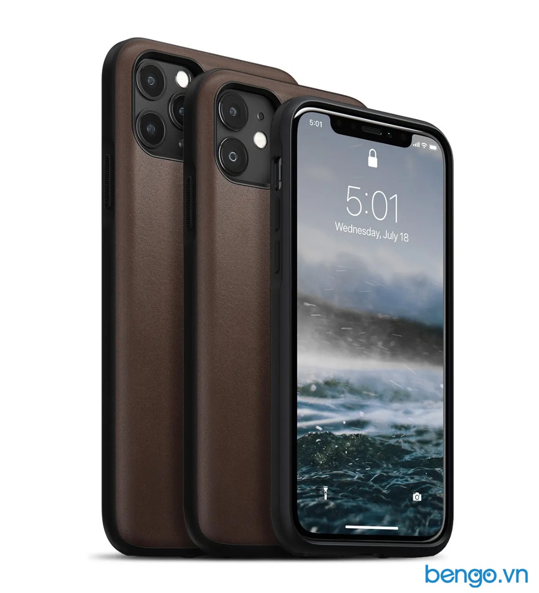 Ốp lưng iPhone 11 Pro Max NOMAD Rugged Leather