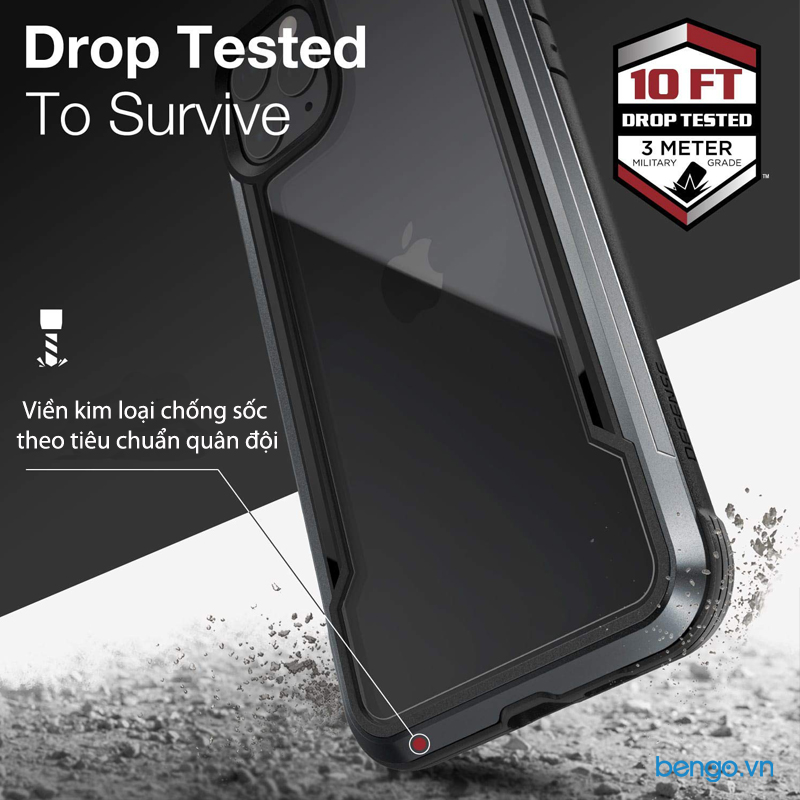 Ốp lưng iPhone 11 Pro Max X-Doria Defense Shield