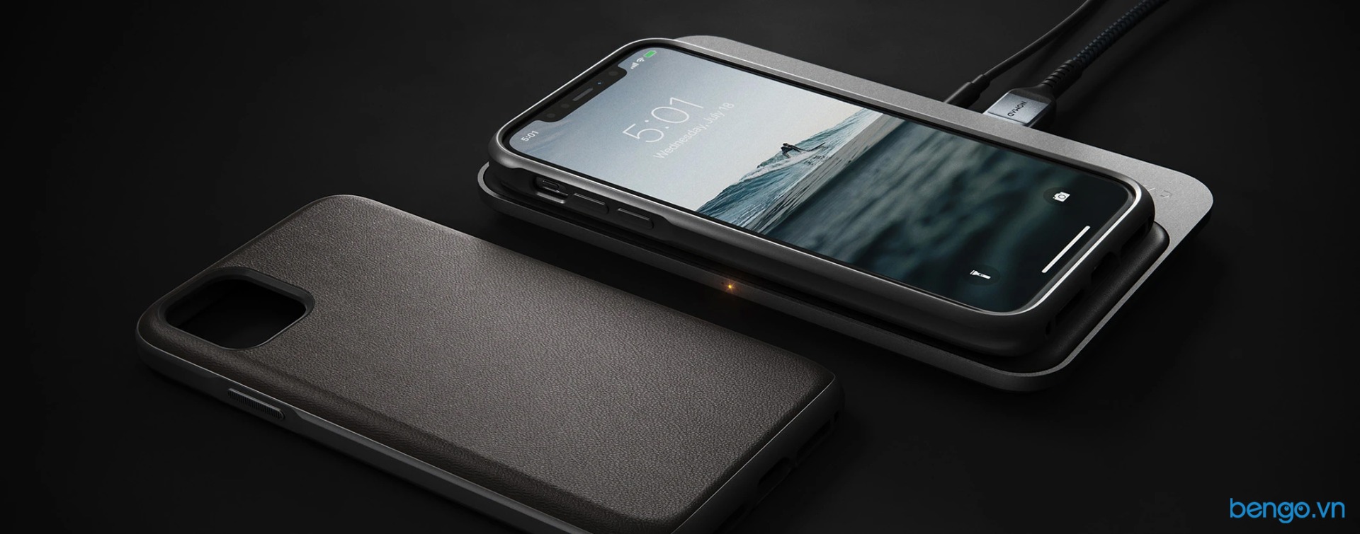 Ốp lưng iPhone 11 NOMAD Active Rugged Leather