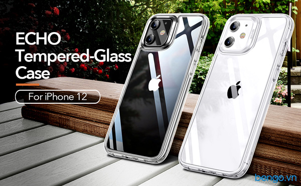 Ốp lưng iPhone 12/12 Pro ESR Echo Tempered Glass Hard Case