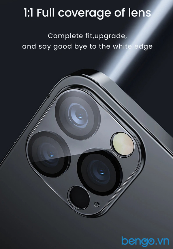 Dán cường lực bảo vệ camera iPhone 12 Benks