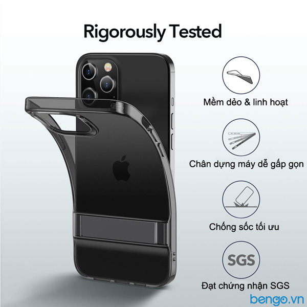 Ốp lưng iPhone 12 Pro Max ESR Metal Kickstand Case