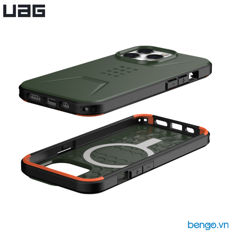 Ốp lưng iPhone 13 Pro UAG Civilian with MagSafe Series