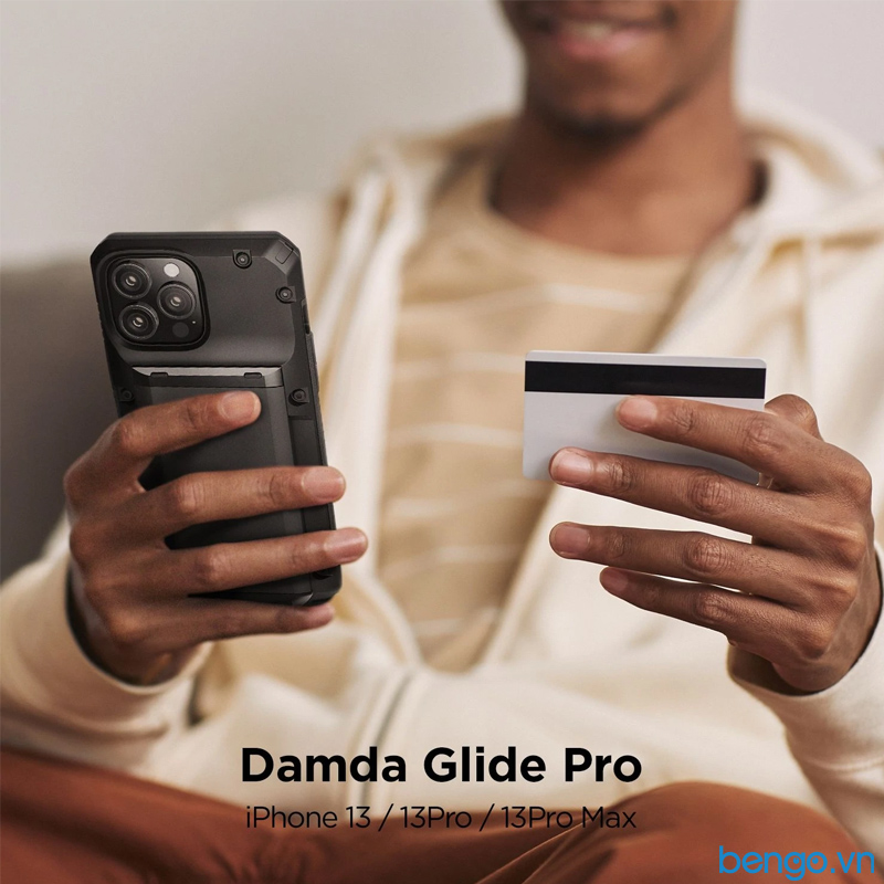 Ốp lưng iPhone 13 Pro VRS Design Damda Glide Pro