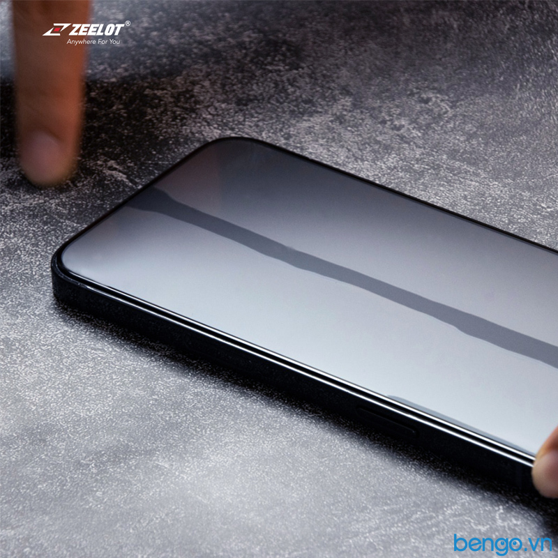 Dán cường lực iPhone 13 Mini ZEELOT SOLIDsleek chống vân tay