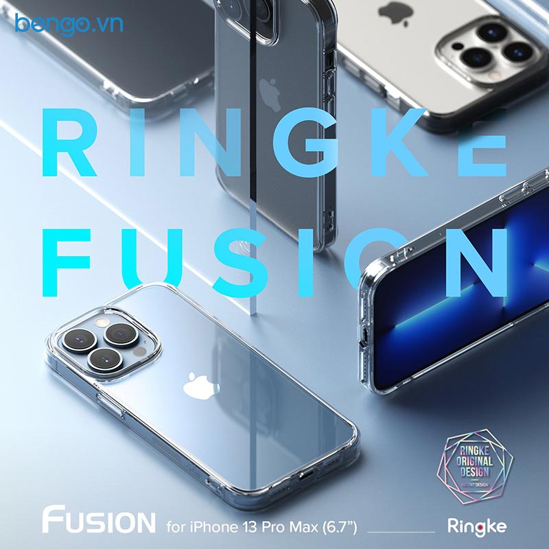 Ốp lưng iPhone 13 Pro Ringke Fusion