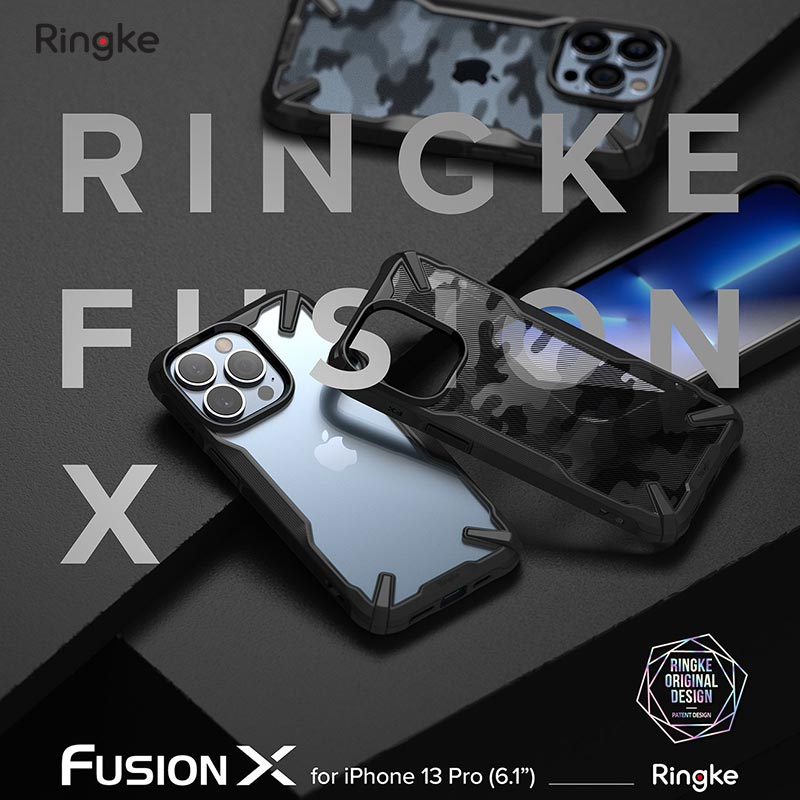 Ốp lưng iPhone 13 Pro Ringke Fusion X