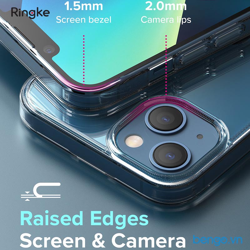 Ốp lưng iPhone 13 Ringke Fusion