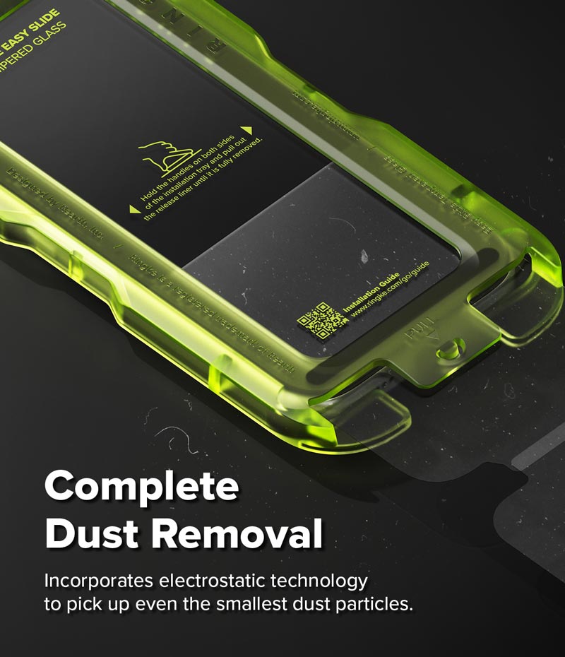 Dán cường lực iPhone 17 Pro Max Ringke Easy Slide Tempered Glass
