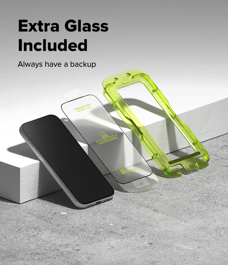 Dán cường lực iPhone 17 Pro Max Ringke Easy Slide Tempered Glass