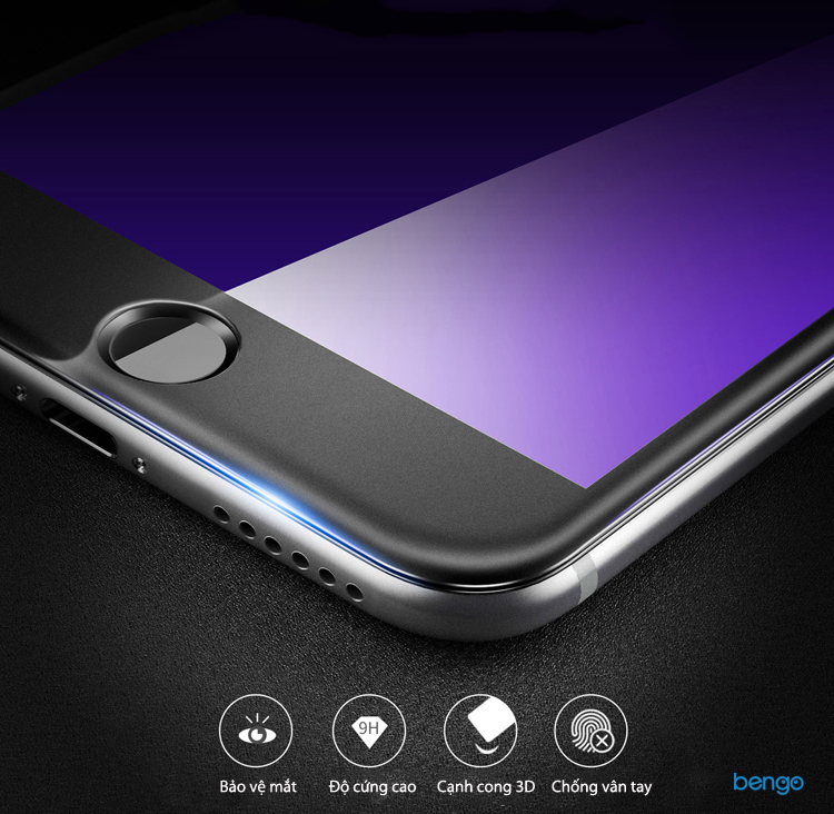 Dán cường lực iPhone 7 COOYEE 3D Full màn hình
