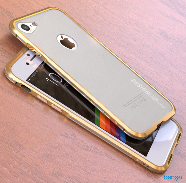 Ốp lưng iPhone 8 LUPHIE viền kim loại