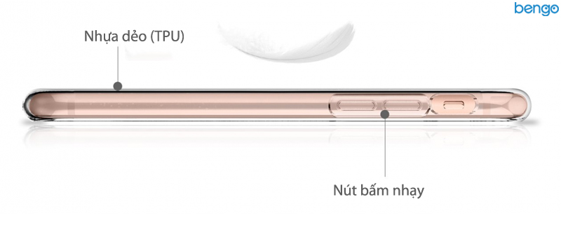 Ốp lưng iPhone 8/7 Spigen Liquid Crystal Shine Ốp lưng iPhone 8/7 Spigen Liquid Crystal Shine