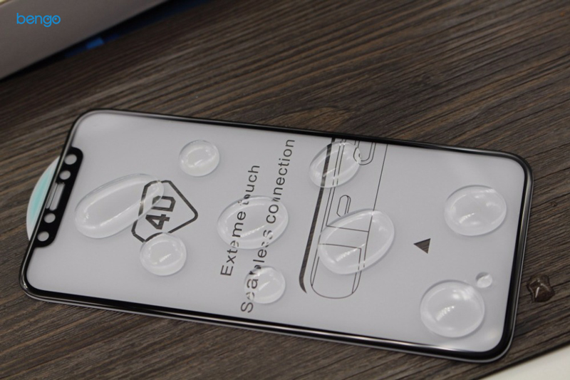 Dán cường lực iPhone X 4D Full màn hình