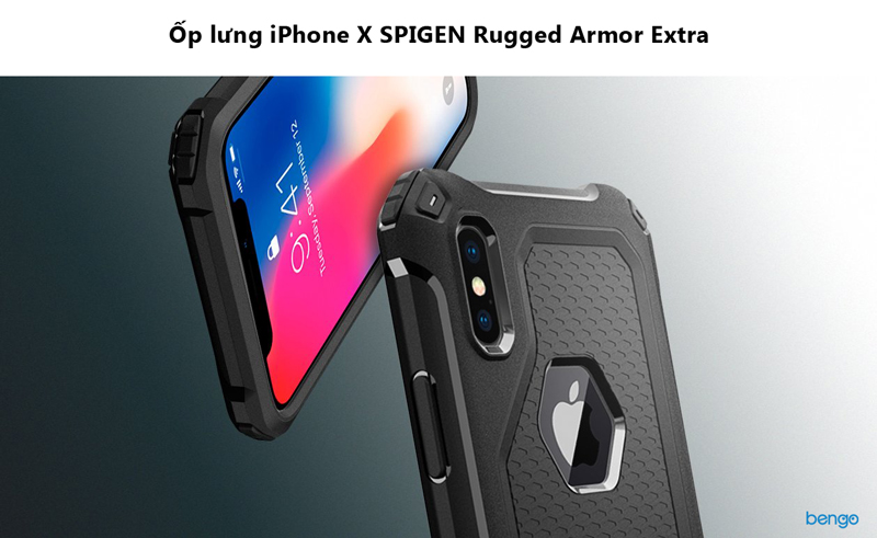 Ốp lưng iPhone X SPIGEN Rugged Armor Extra