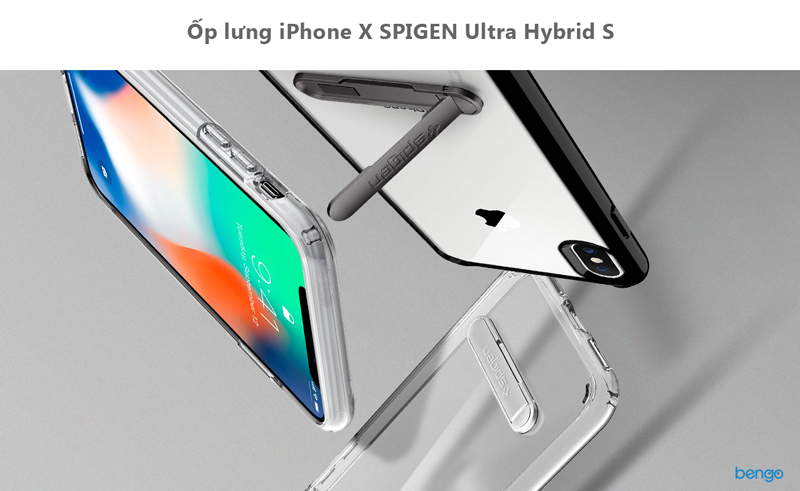 Ốp lưng iPhone X SPIGEN Ultra Hybrid S