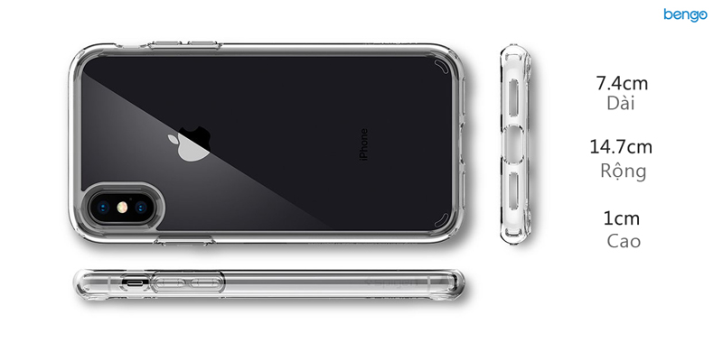 Ốp lưng iPhone X SPIGEN Ultra Hybrid