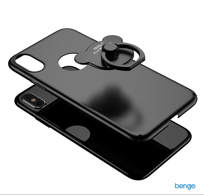 Ốp lưng iPhone X AIQAA nhựa mỏng cao cấp