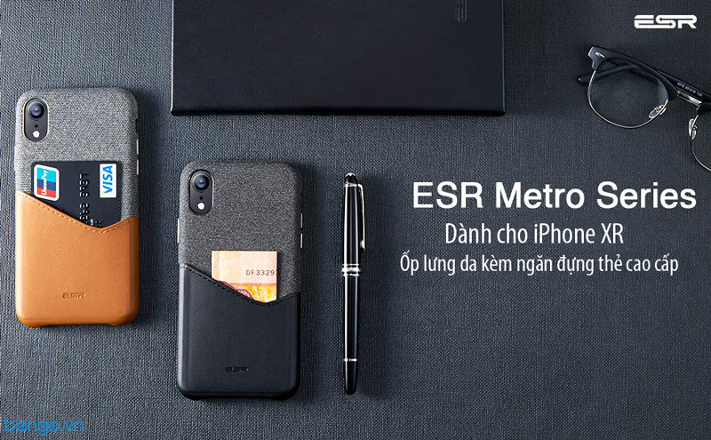 Ốp lưng iPhone XR ESR Metro Wallet
