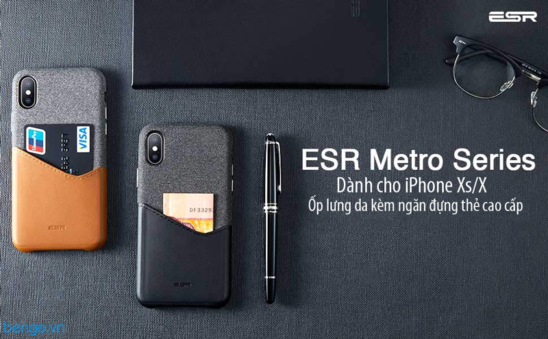 Ốp lưng iPhone Xs/X ESR Metro Wallet