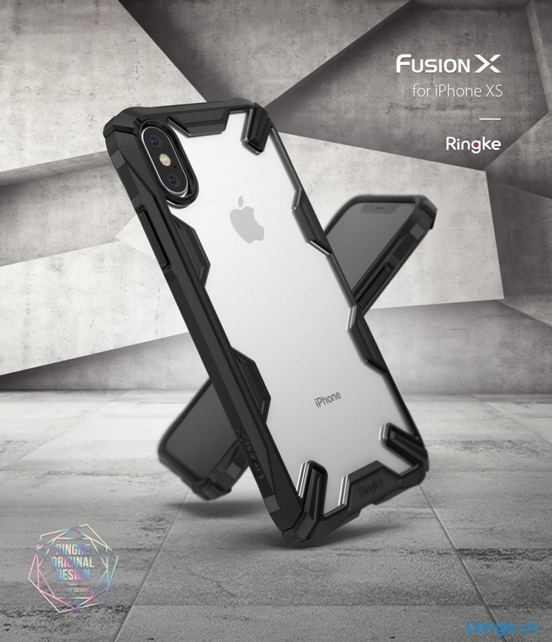 Ốp lưng iPhone Xs/X Ringke FUSION X