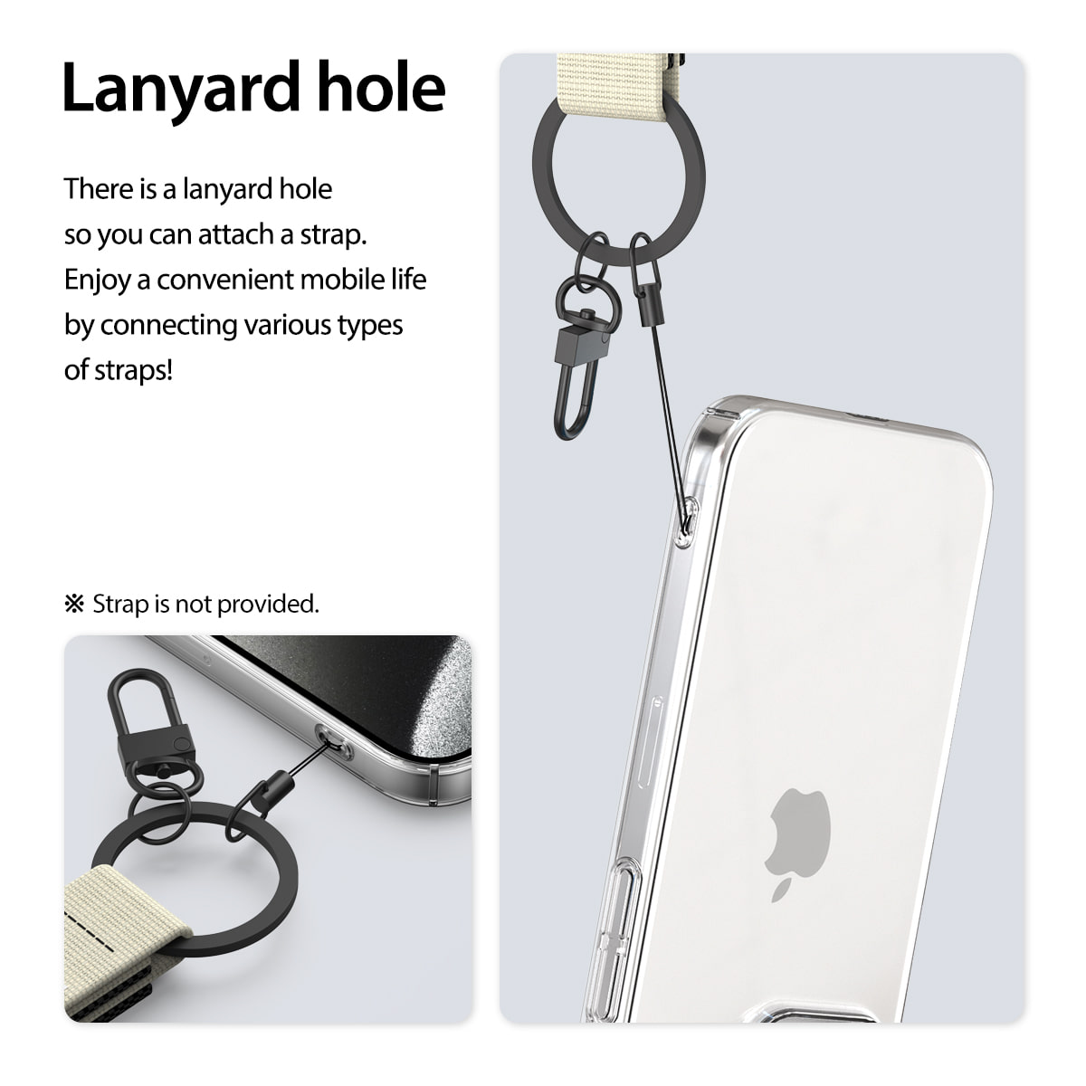 Ốp lưng trong suốt Araree cho iPhone 15 Pro Max | NUKIN