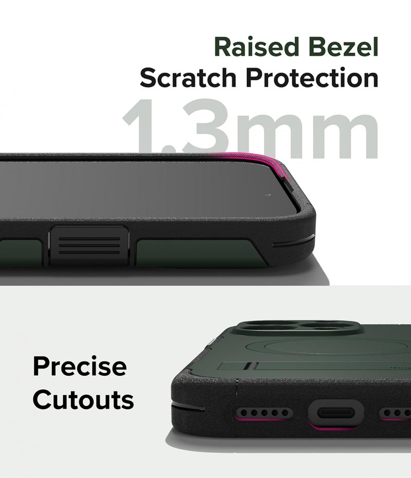Ốp lưng Ringke Alles, iPhone 15 Pro Max, ốp lưng có chân dựng