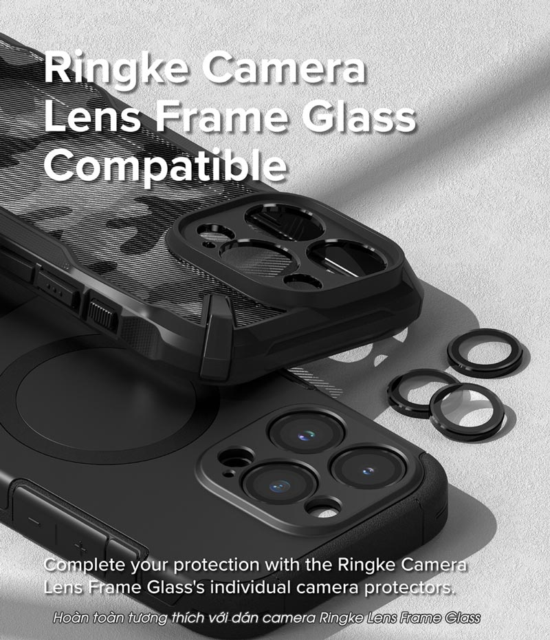 Ốp lưng Ringke Alles, iPhone 15 Pro Max, ốp lưng có chân dựng