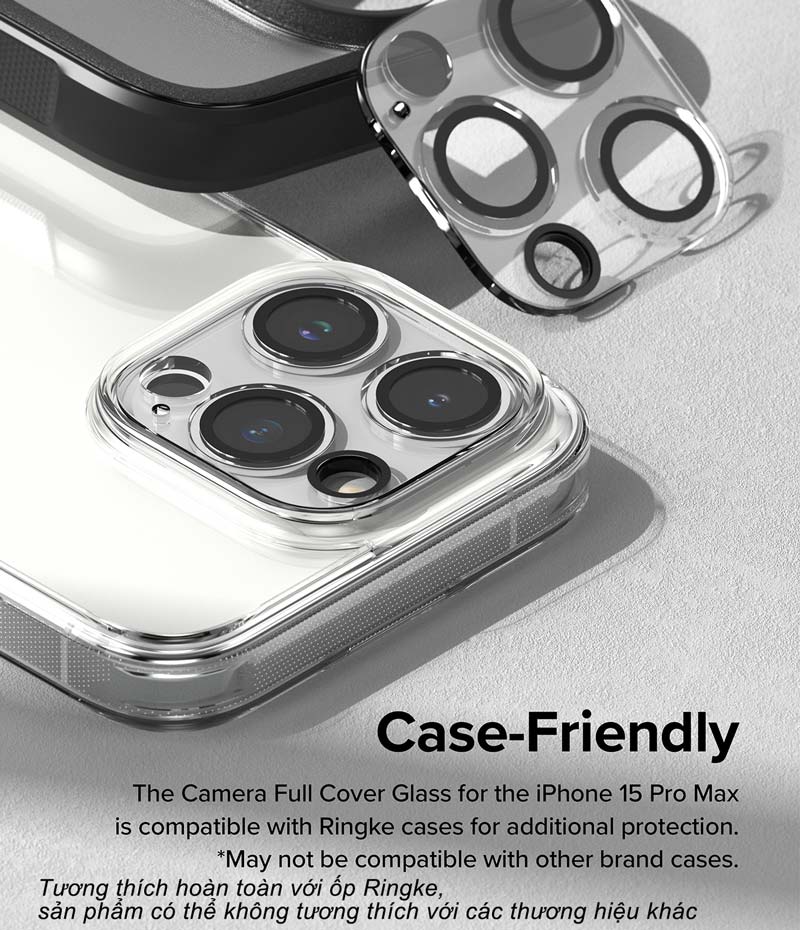dán cường lực camera iphone 15 pro max ringke camera full cover glass