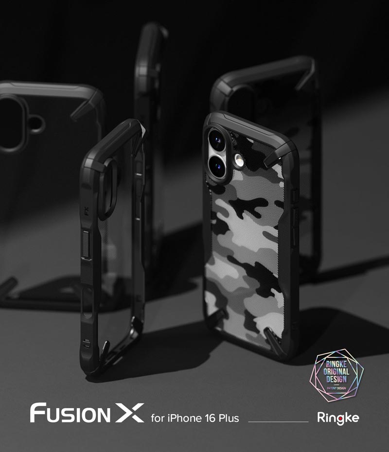 ốp lưng iphone 16 plus ringke fusion x