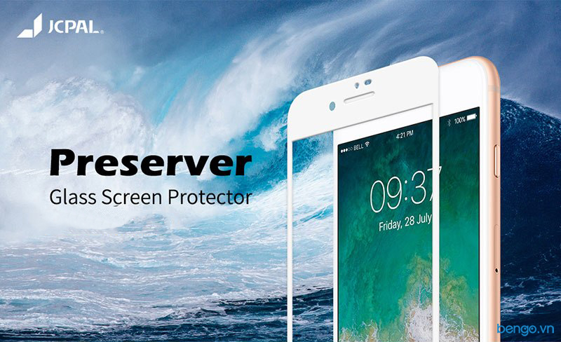 Dán cường lực iPhone 6/6s JCPAL Preserver full màn hình