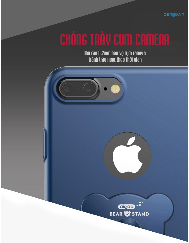 Ốp lưng iPhone 6 Plus AIQAA nhựa mỏng Ốp lưng iPhone 6 Plus AIQAA nhựa mỏng