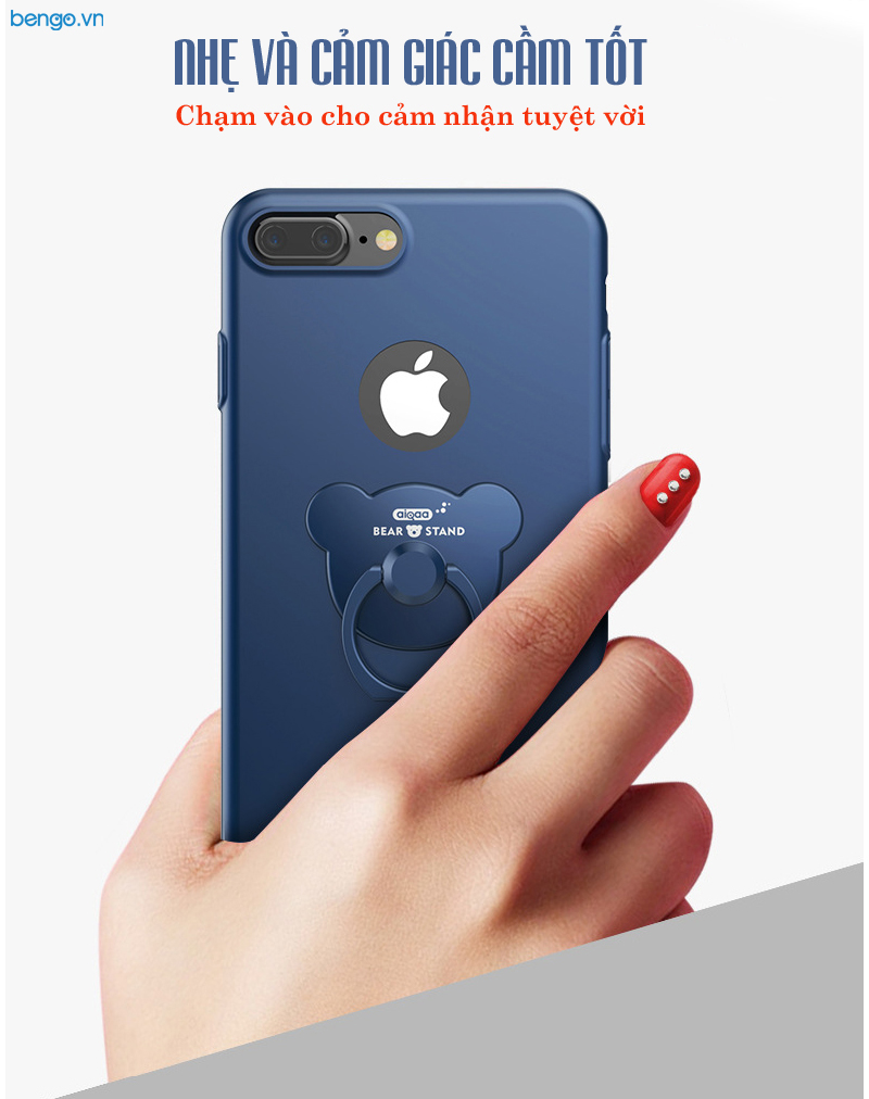 Ốp lưng iPhone 6/ 6s AIQAA nhựa mỏng cao cấp Ốp lưng iPhone 6 Plus AIQAA nhựa mỏng