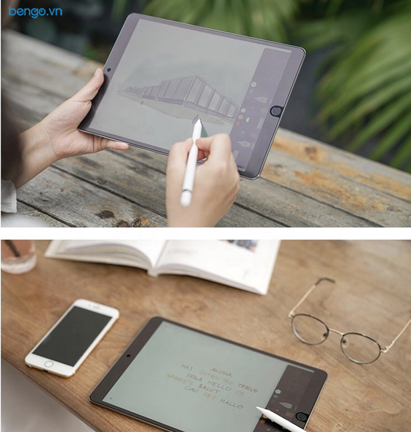 Dán màn hình iPad Paper-like chống vân tay