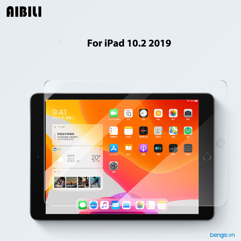 Dán màn hình cường lực iPad 10.2 2019 9H