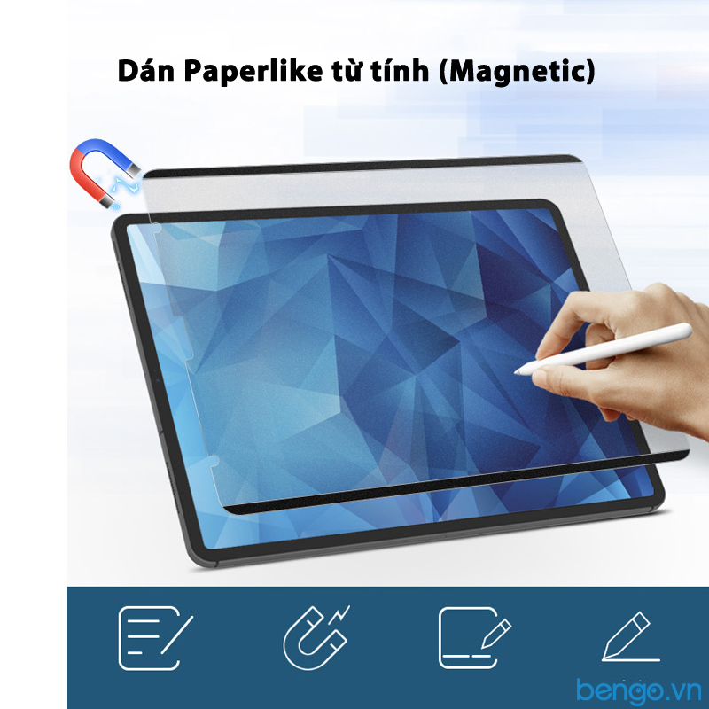 Dán màn hình Từ tính Paper-like iPad Pro 11