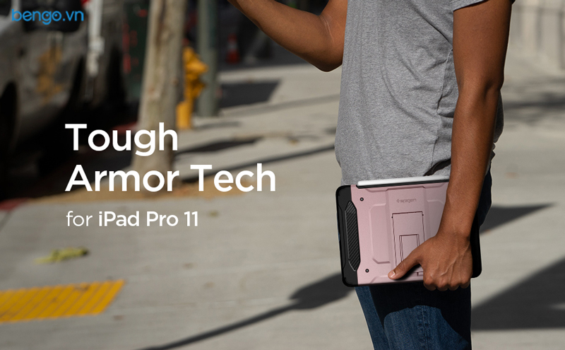 Ốp lưng iPad Pro 11 2018 Spigen Tough Armor Tech