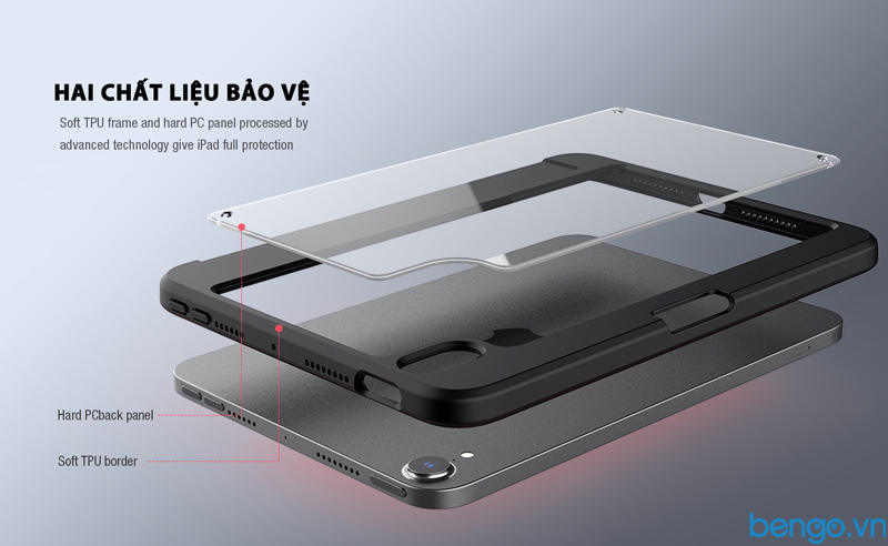 Bao da iPad Mini 6 2021 NILLKIN Bevel Leather Case