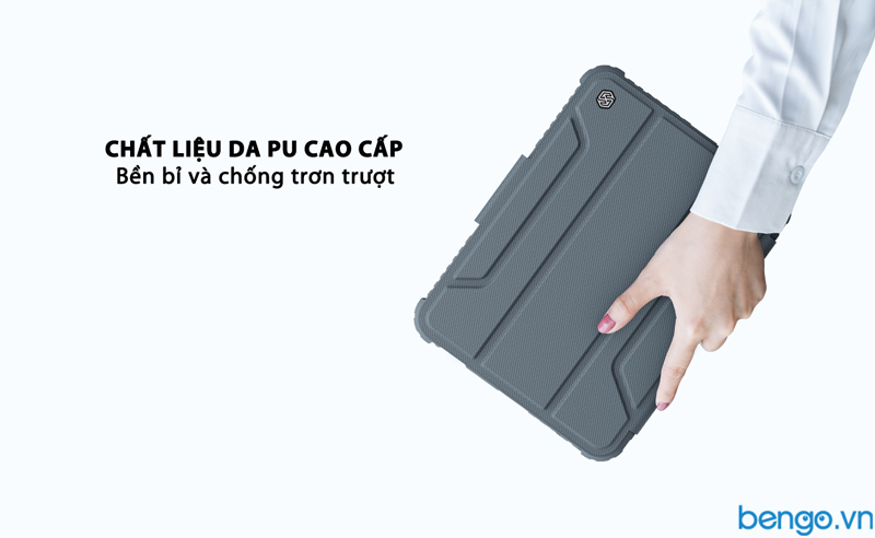Bao Da NILLKIN Bumper Leather Case Pro iPad Mini 6 2021 bảo vệ camera