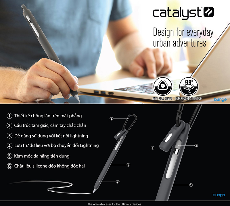 Ốp Apple Pencil Catalyst