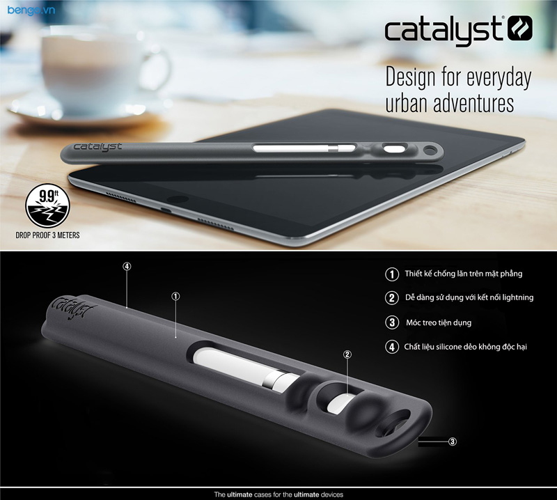 Vỏ ốp bảo vệ Apple Pencil hiệu Catalyst (Apple Pencil Carry Case)
