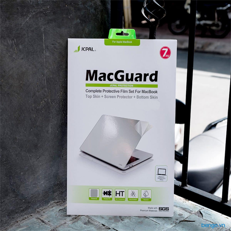 Bộ dán Full JCPAL MacGuard 5 in 1 cho Macbook Pro 15''