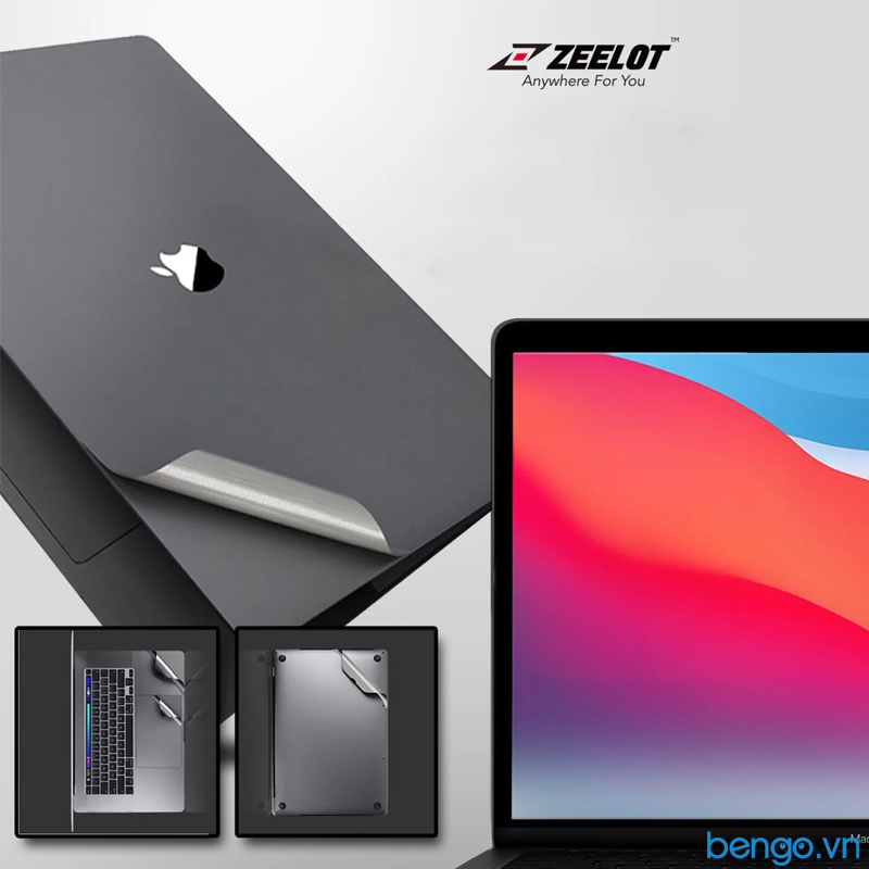 Dán Macbook Pro 13 M2 2022 Full 6 in 1 ZEELOT cao cấp