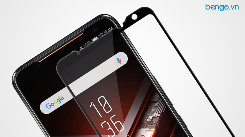 Dán cường lực Asus ROG Phone 2 Nillkin CP+ Pro Full keo màn hình