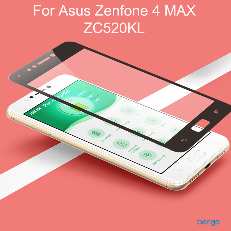 Dán cường lực Asus Zenfone 4 Max (ZC520KL) full màn hình