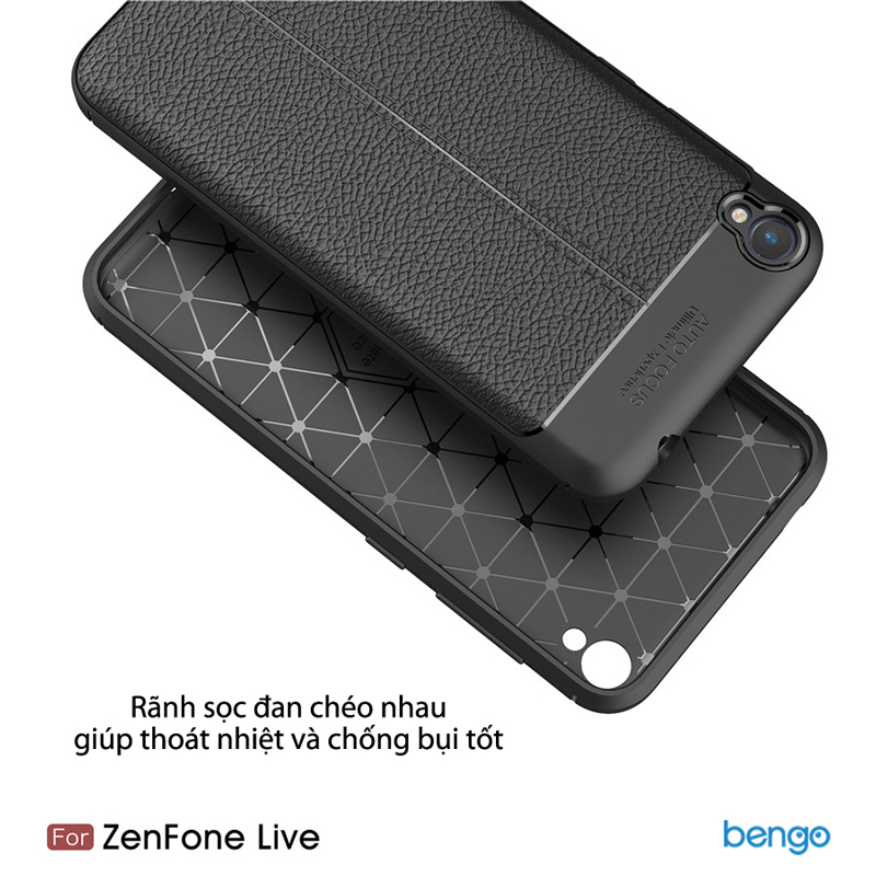 Ốp lưng Asus Zenfone Live (ZB501KL) họa tiết giả da