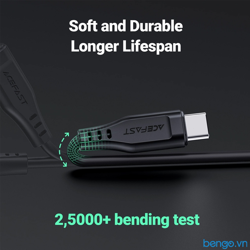 Cáp ACEFAST USB-C to Lightning dài 1.2m - C3-01