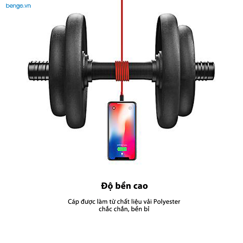 Cáp sạc Lightning JCPAL Flexlink 1.8m Cáp sạc Lightning JCPAL Flexlink 1.8m