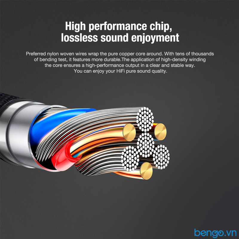 Cáp chuyển Type-C to 3.5mm NILLKIN Hifi Decode Headphone Amplifier
