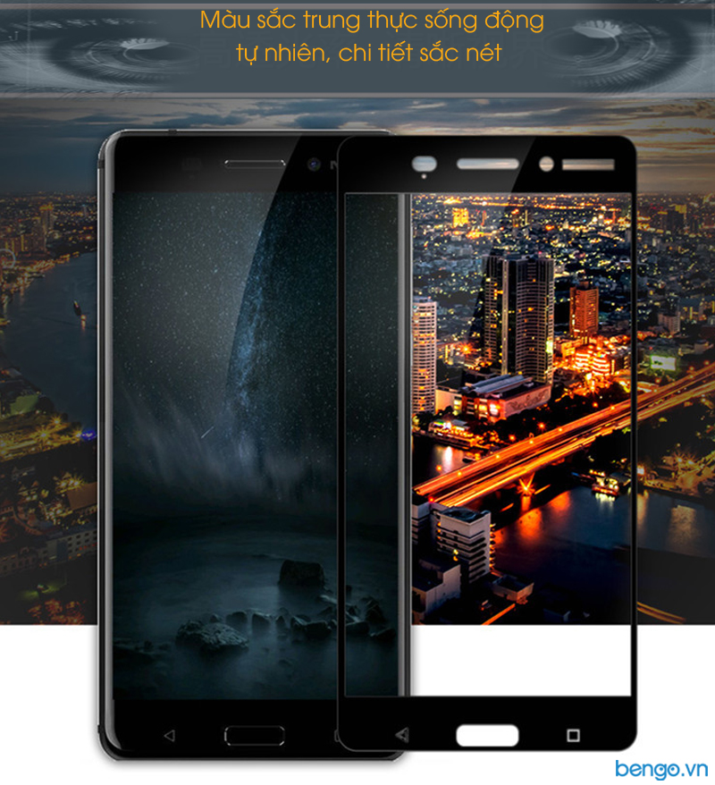 Dán màn hình cường lực Nokia 6 GOR Full màn hình Dán màn hình cường lực Nokia 6 GOR Full màn hình